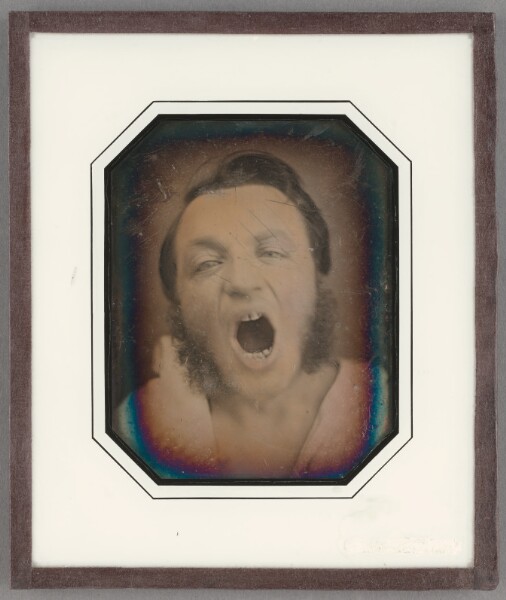 Unknown, Man with Open Mouth