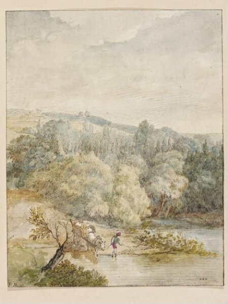 Unknown, View of the roman campagna