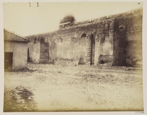 Parker, John Henry, Aqueduct VIII. - Claudius, with the Anio Novus over it, and the walls (much mutilated), near the Porta Maggiore.
