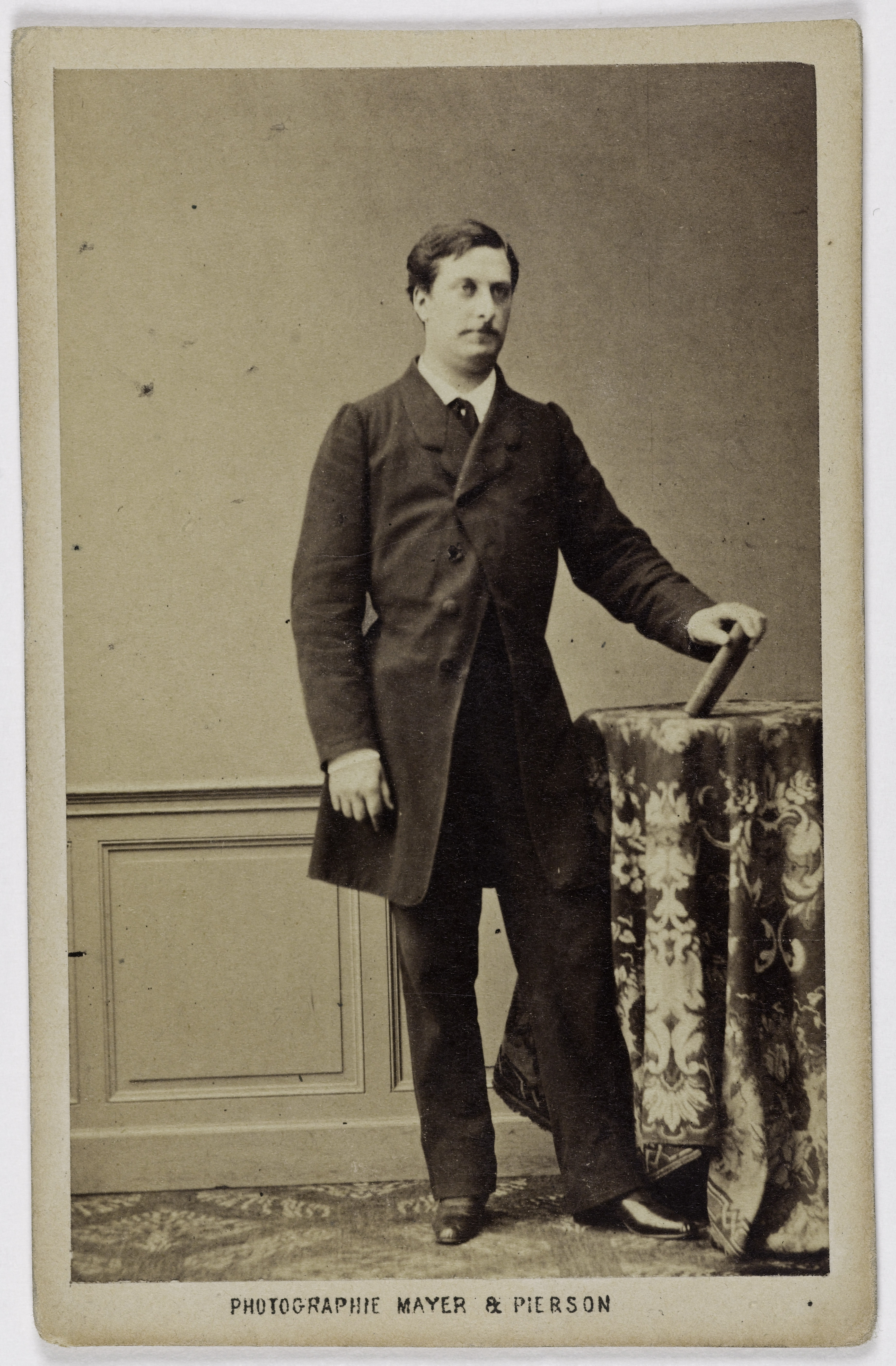 Mayer Frères et Pierson, Portrait de Charles, François, Guillaume Duvernoy (acteur aux Bouffes et en province)