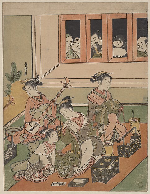 Suzuki Harunobu, The Watchers and the Watched