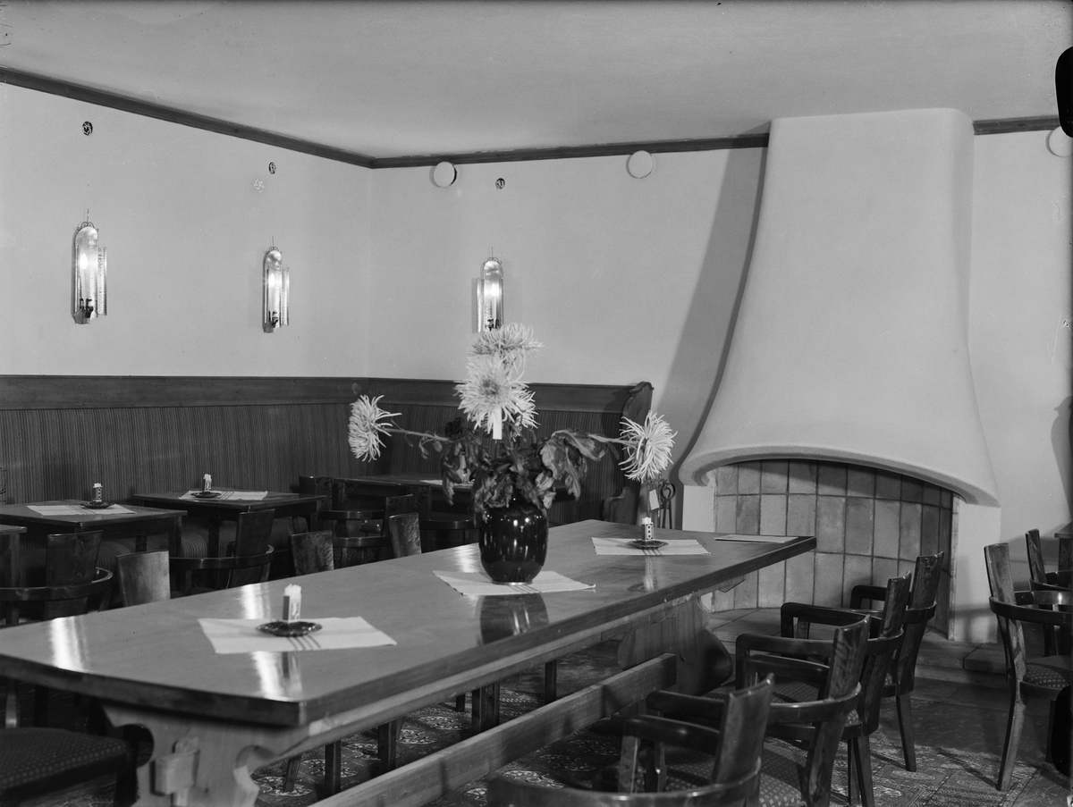 Paul Sandberg, Restaurant Tewes, Drottninggatan 5, Uppsala oktober 1941