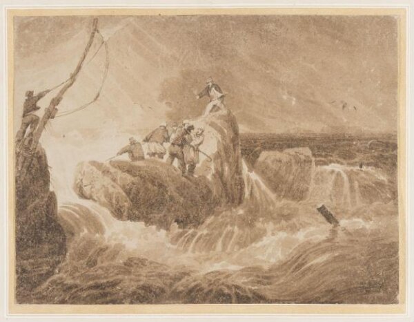 Samuel Prout, The Shipwrecked Mariner