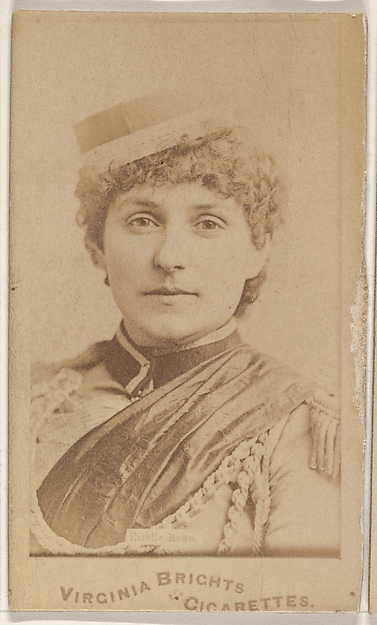 Allen & Ginter, Estelle Rowe, from the Actors and Actresses series (N45, Type 1) for Virginia Brights Cigarettes