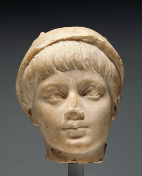 Unknown, Portrait Head of a Boy as Mercury
