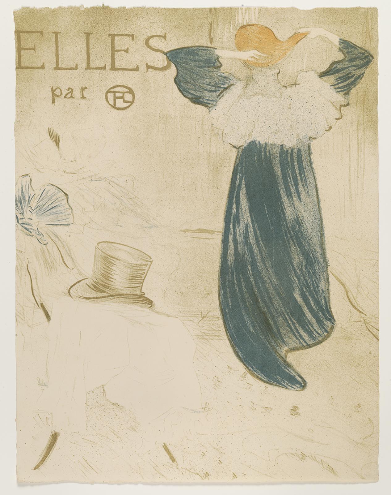 Henri de Toulouse-Lautrec, Frontispice pour Elles