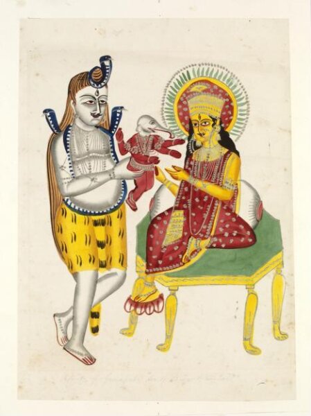 unknown, Shiva, Parvati and Ganesha