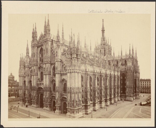 Unknown, Milano, La Cattedrale dal Palazzo Reale