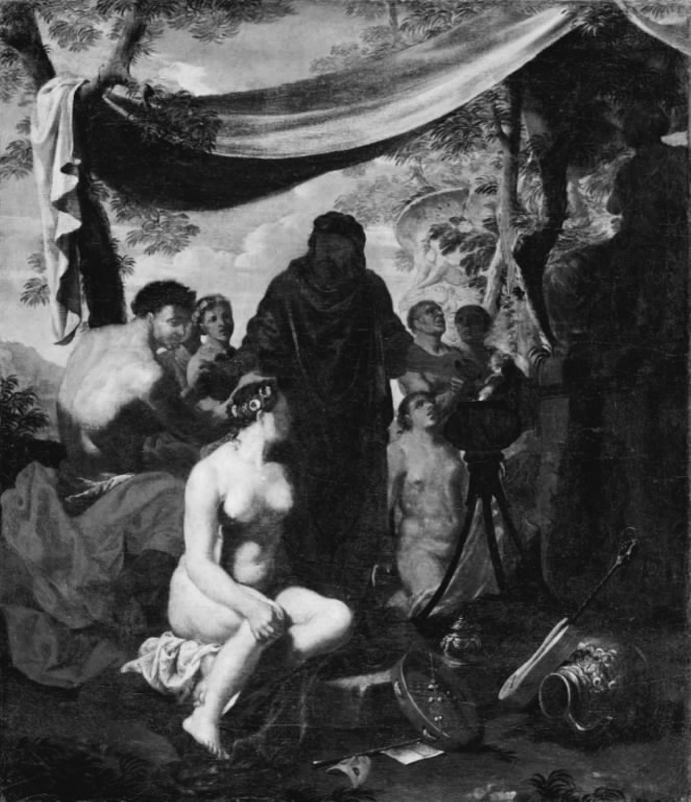 Nicolas Poussin, En hedensk offerfest