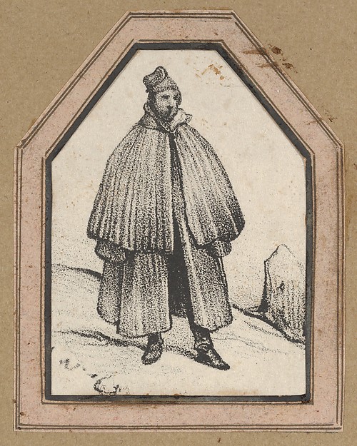 Victor Adam, Man wearing a cape