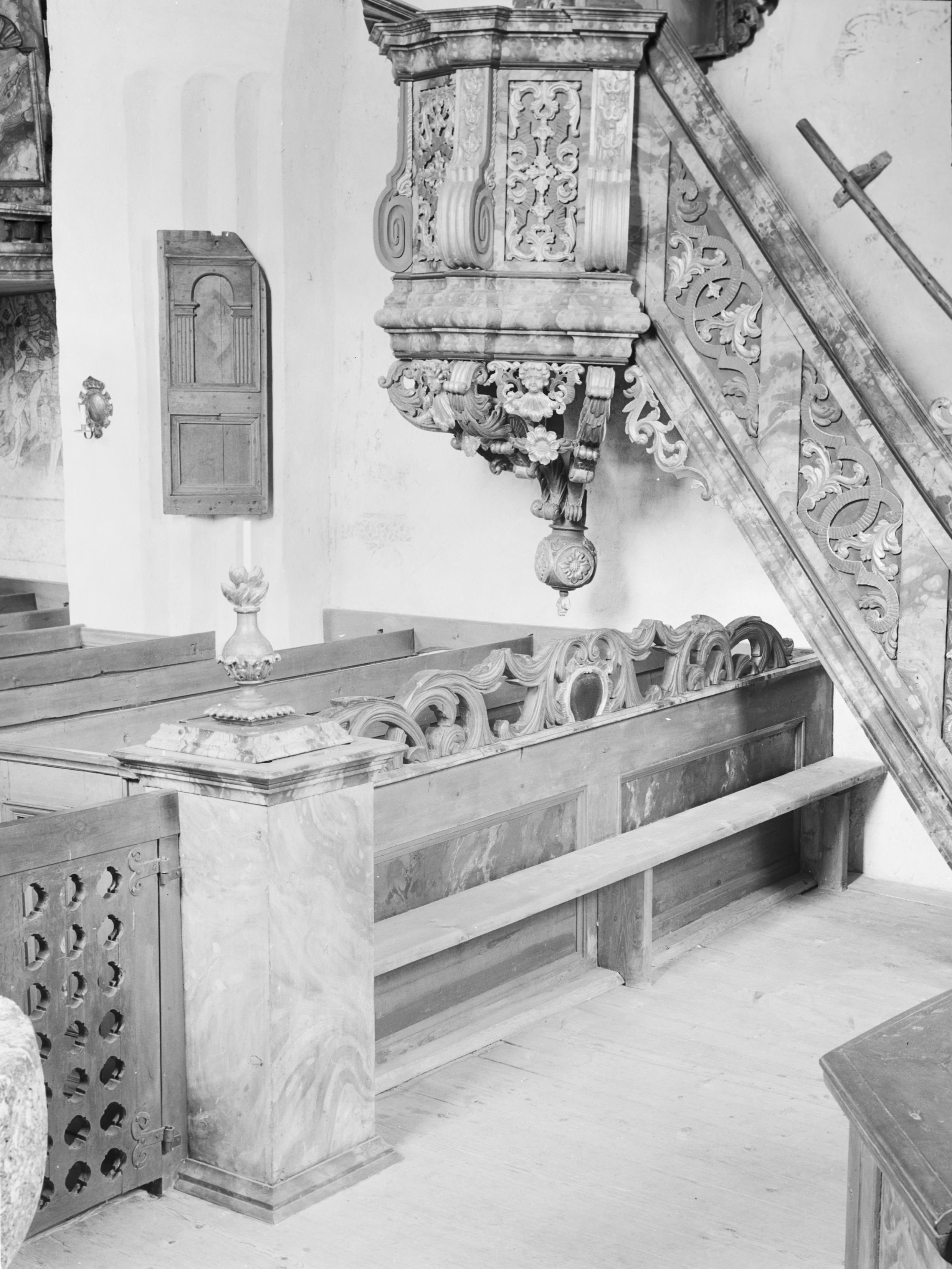 Iwar Anderson, Ytterlännäs gamla kyrka