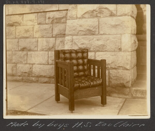 Unknown, [Made by Boys H.S. Eau Claire]