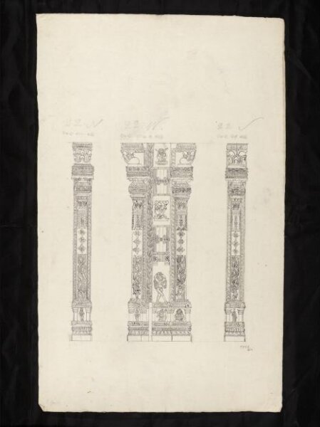 Unknown, Architectural drawing of Tirumala Nayak at Madura,
