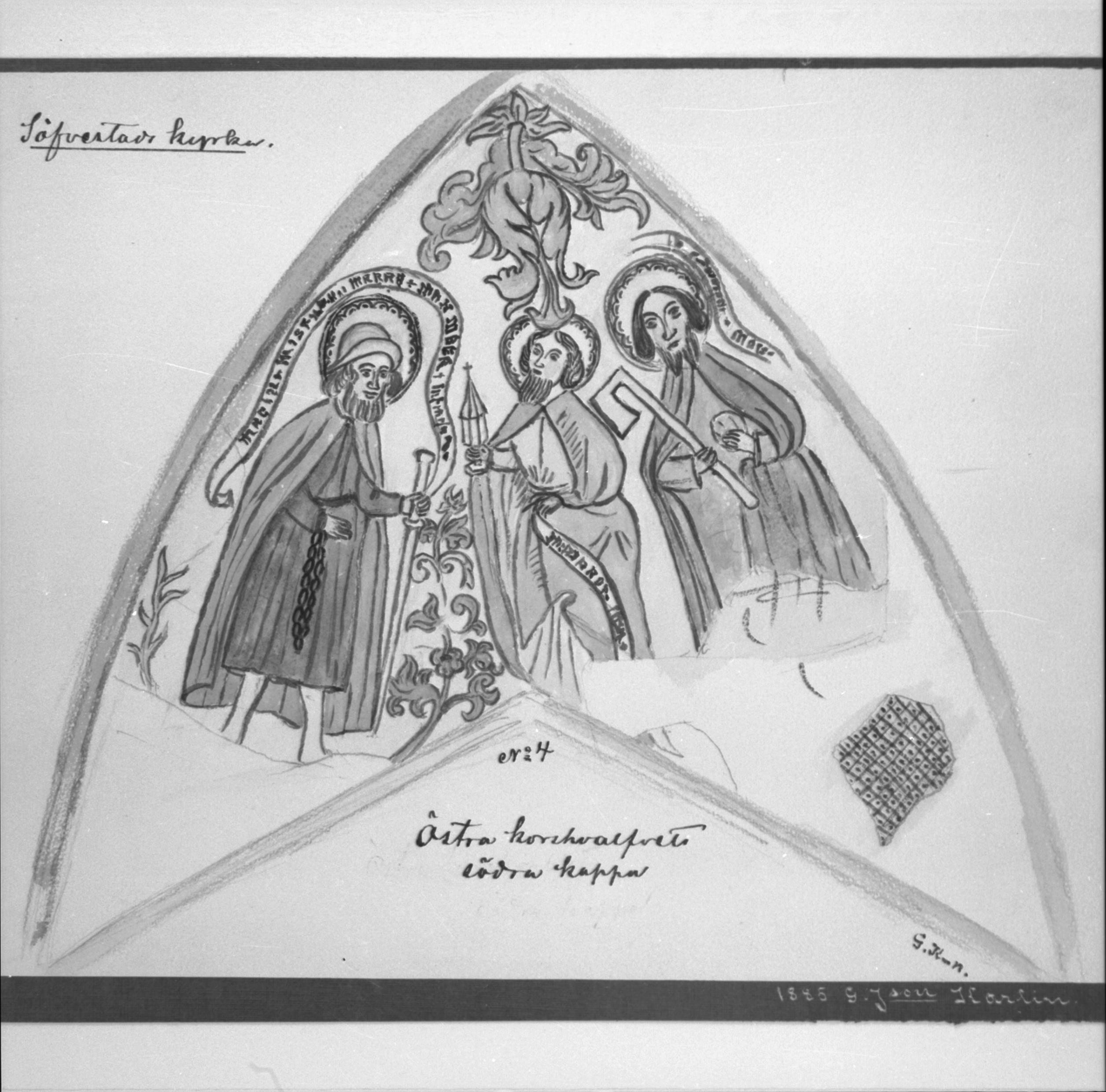 Nils Lagergren, Sövestads kyrka