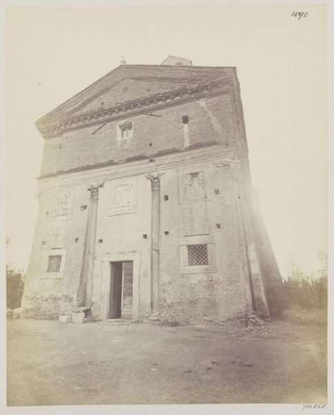Parker, John Henry, Church of S. Urbano - The Classical Portico, c. A.D. 50, filled up with modern brickwork.