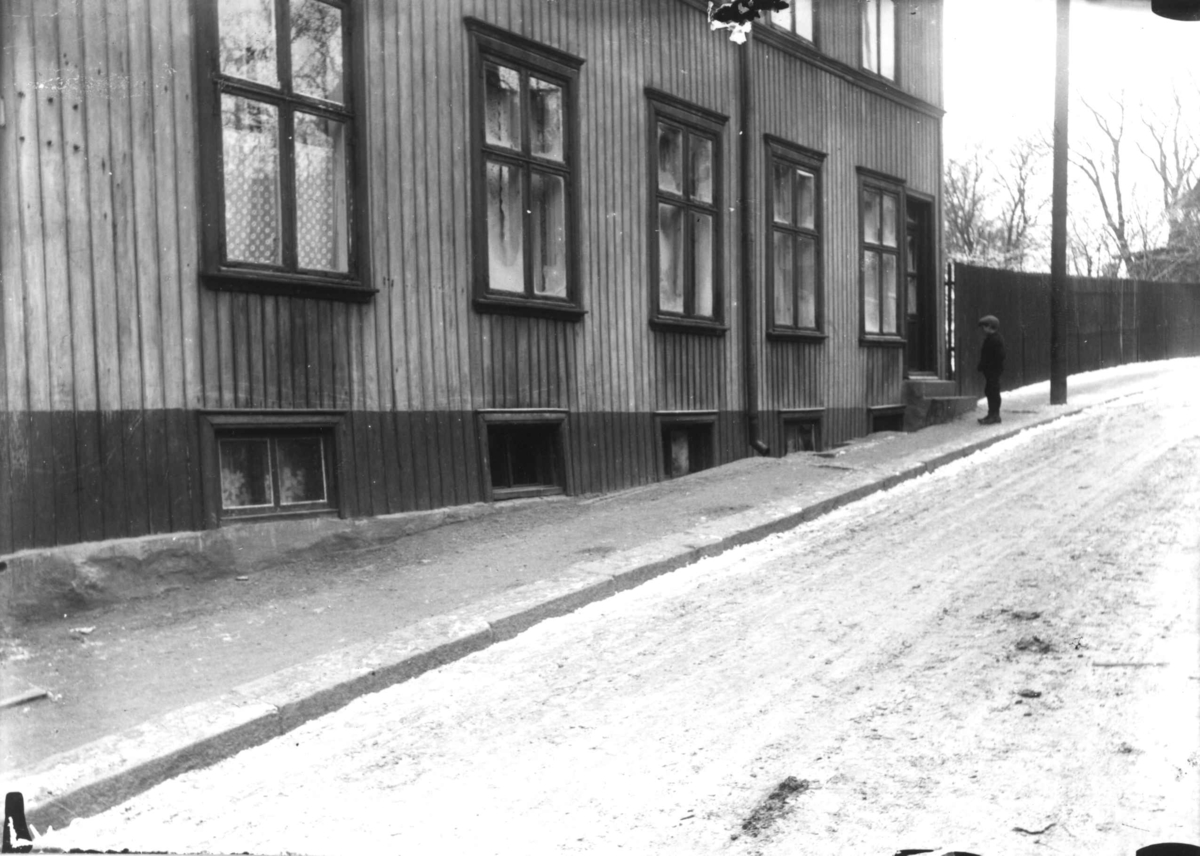 Nanna Broch, Bygård, trebygning, Oslo. Fra boliginspektør Nanna Brochs boligundersøkelser i Oslo 1920-årene.