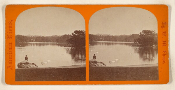 William M. Chase, [Central Lake, Central Park, New York City]