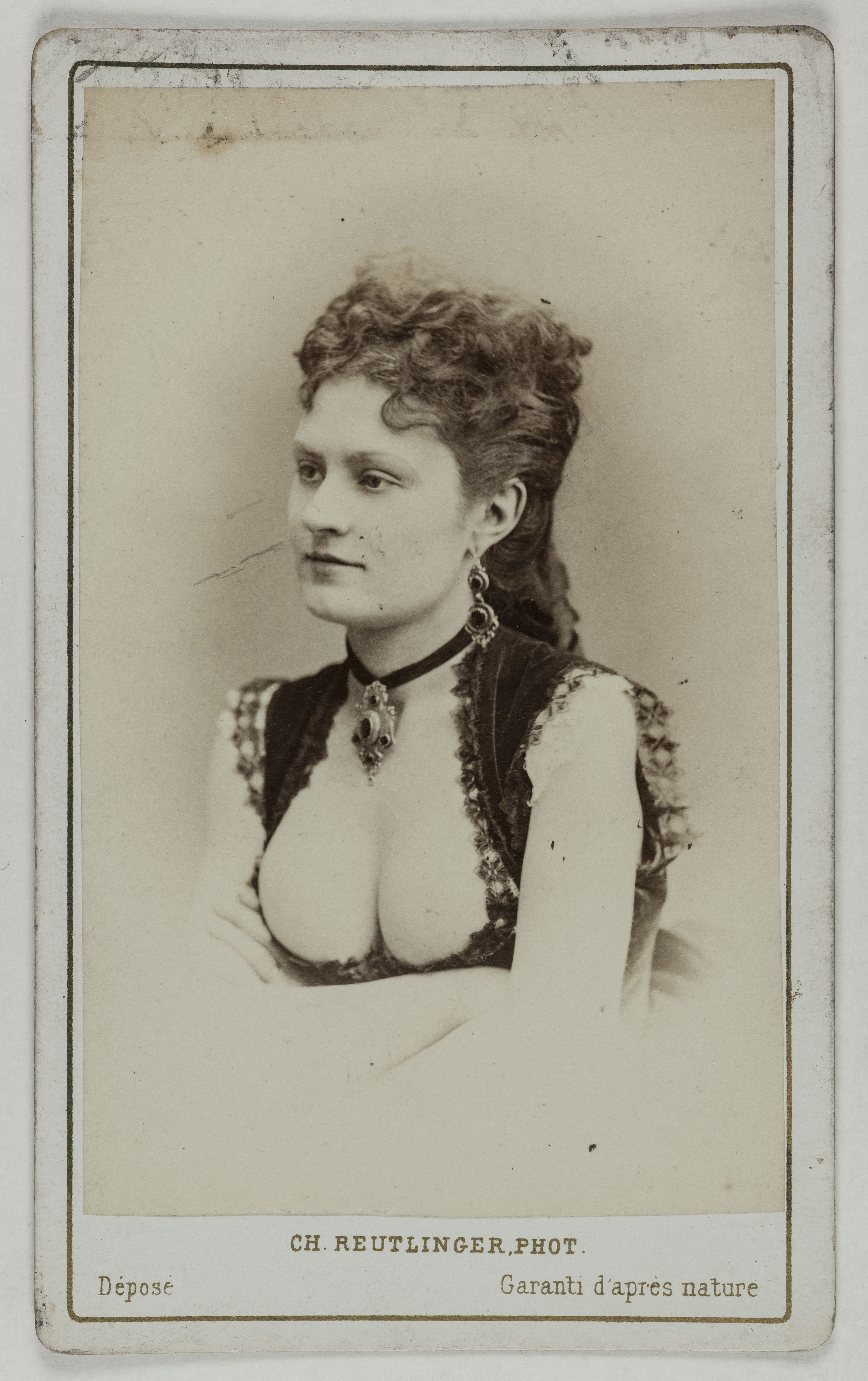 Charles Reutlinger, Portrait de Deschamps Marguerite ou Mathilde, (actrice)