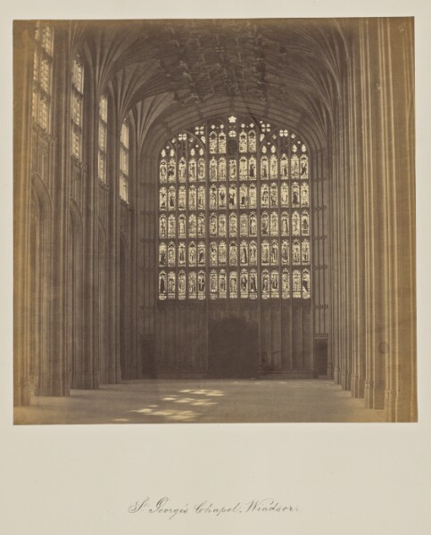Roger Fenton, St George's Chapel - Windsor.