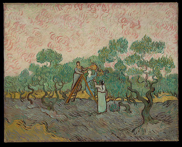 Vincent van Gogh, Women Picking Olives