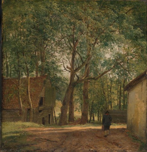 Andreas Schelfhout, Boerenerf