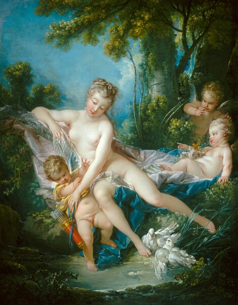 François Boucher, The Bath of Venus