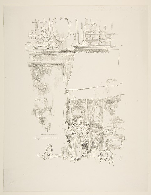 James McNeill Whistler, La Fruitière de la Rue de Grenelle