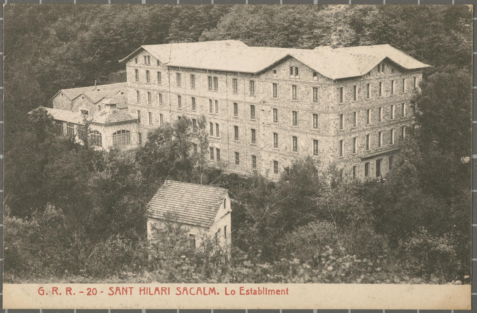 Josep (atribuïda) Thomas Bigas, G.R.R. - 20 - SANT HILARI SACALM. Lo Establiment