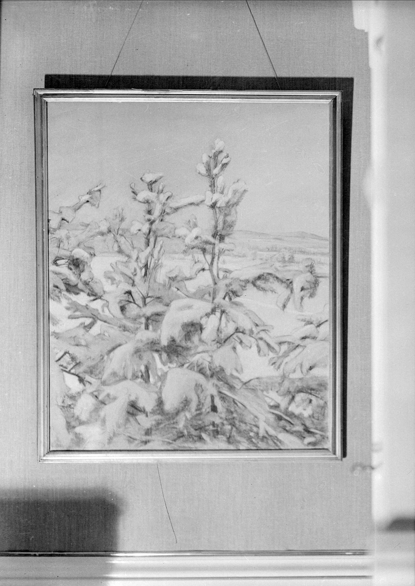 Gunnar Sundgren, Zorngården, Mora, Dalarna, interiör 1939