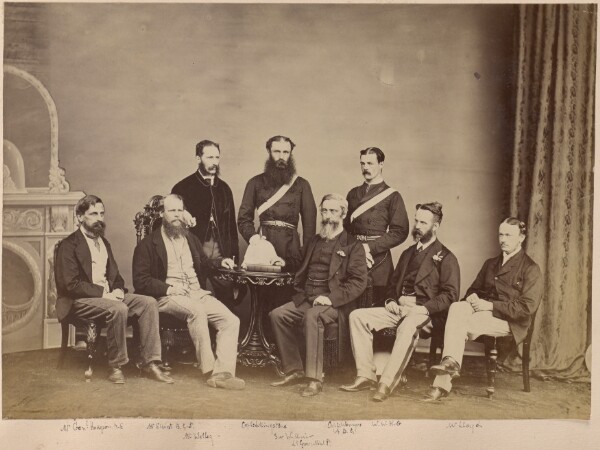 Unknown, [Group Portrait - Eight European Men]