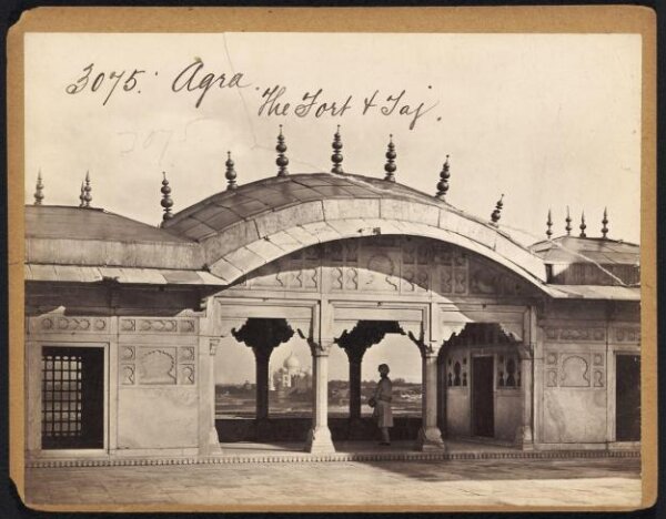 Francis Frith, Agra.  The Fort and Taj