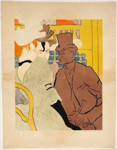 Henri de Toulouse-Lautrec, L' Anglais au Moulin Rouge