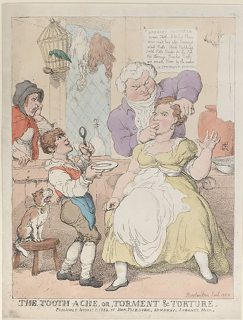 Thomas Rowlandson, The Tooth-Ache, or, Torment & Torture
