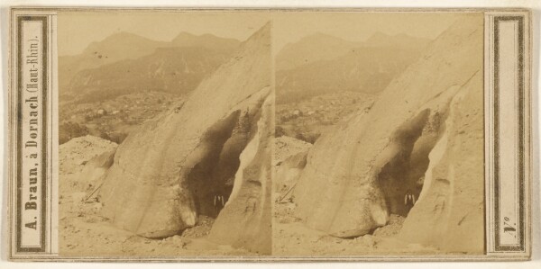 Adolphe Braun, Glacier interieur de Grindelwald.