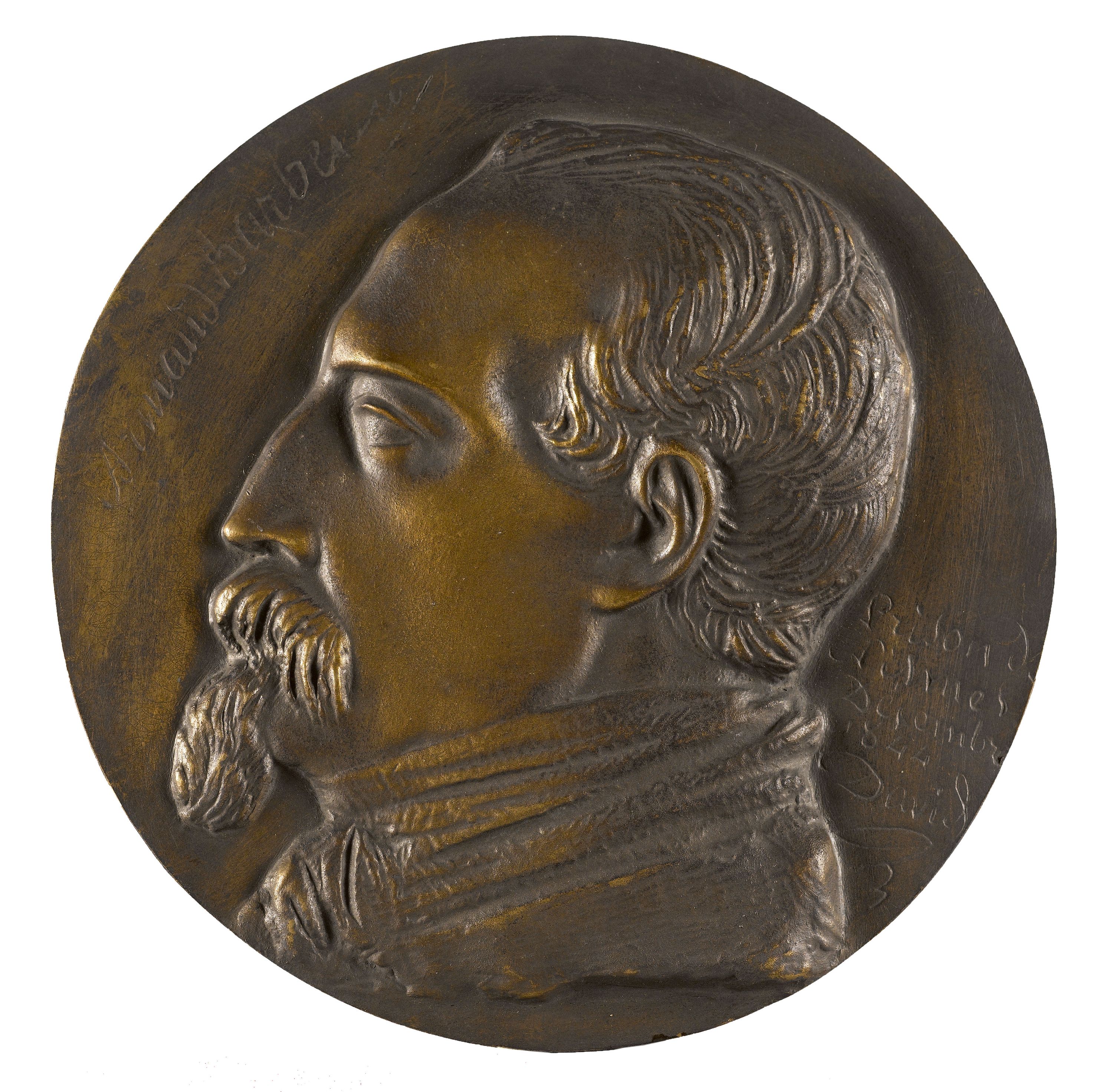 David d'Angers, Portrait d'Armand Barbès (1809-1870), homme politique