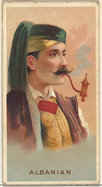 Allen & Ginter, Albanian, from World's Smokers series (N33) for Allen & Ginter Cigarettes