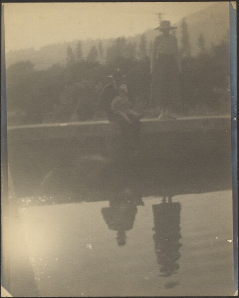 Louis Fleckenstein, [Figures Reflected in Water]