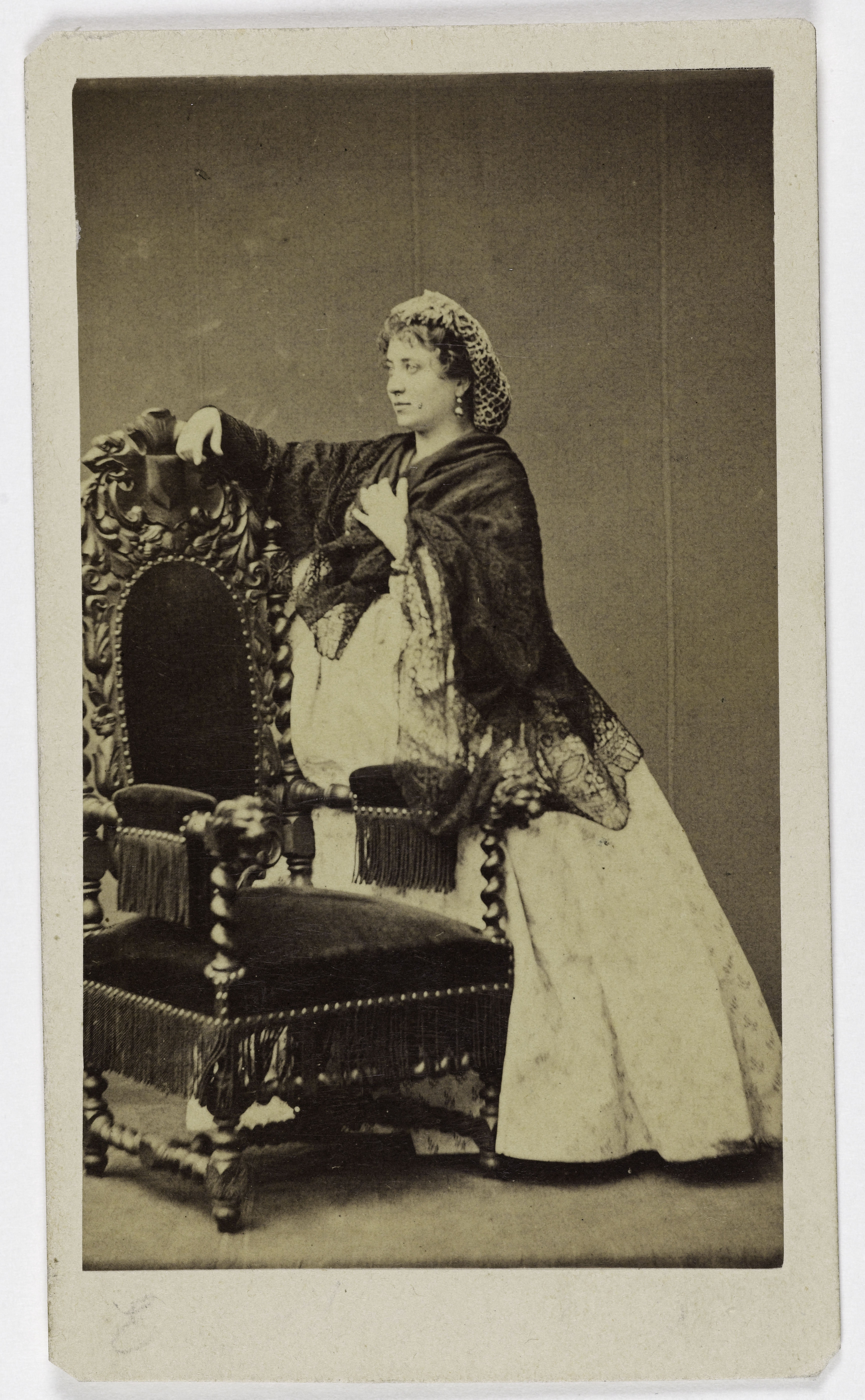 Pierre Petit & Trinquart, Portrait de Suzanne Ernestine (actrice au théâtre des Variétés)