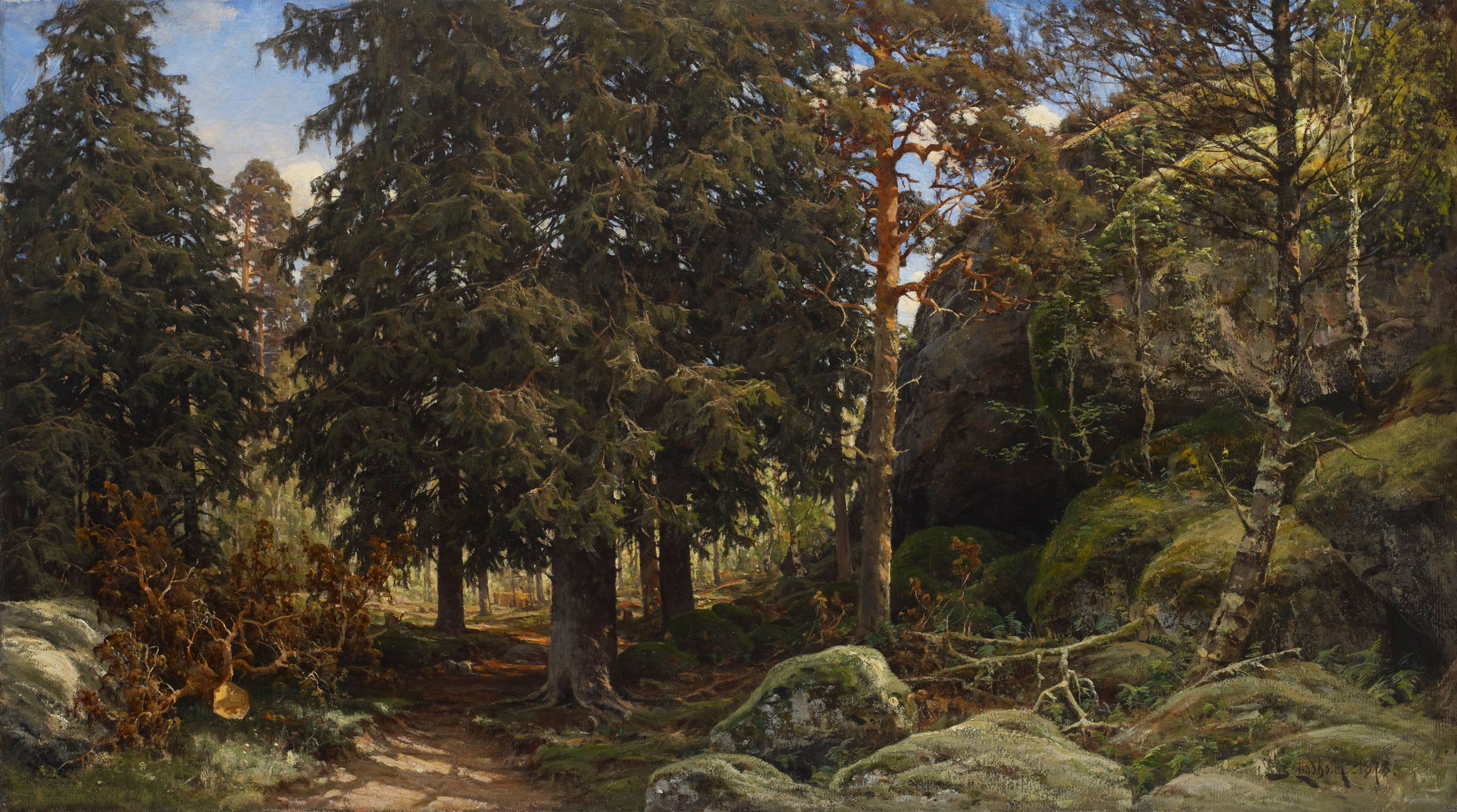 Berndt Lindholm, Forest Interior