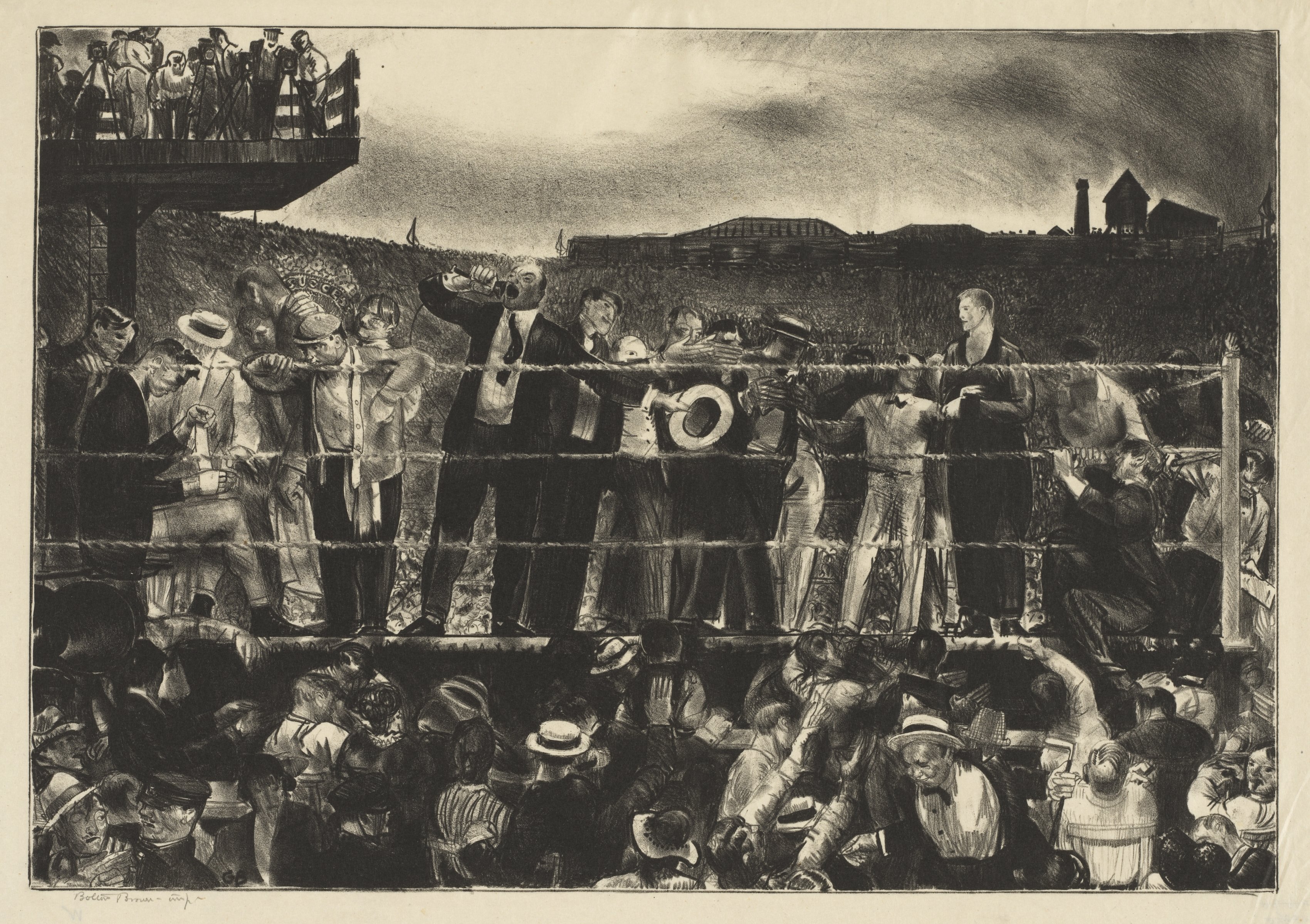 George Bellows, Introducing Georges Carpentier