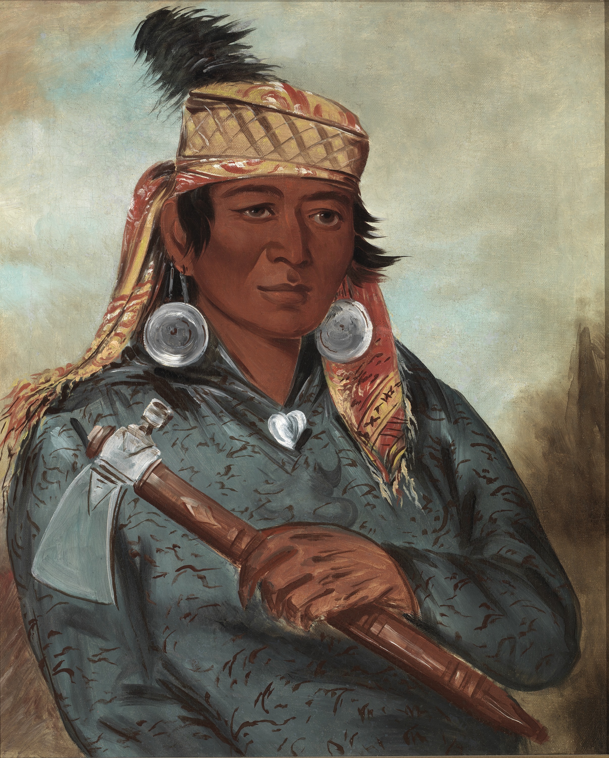 George Catlin, Wáh-pe-say, The White
