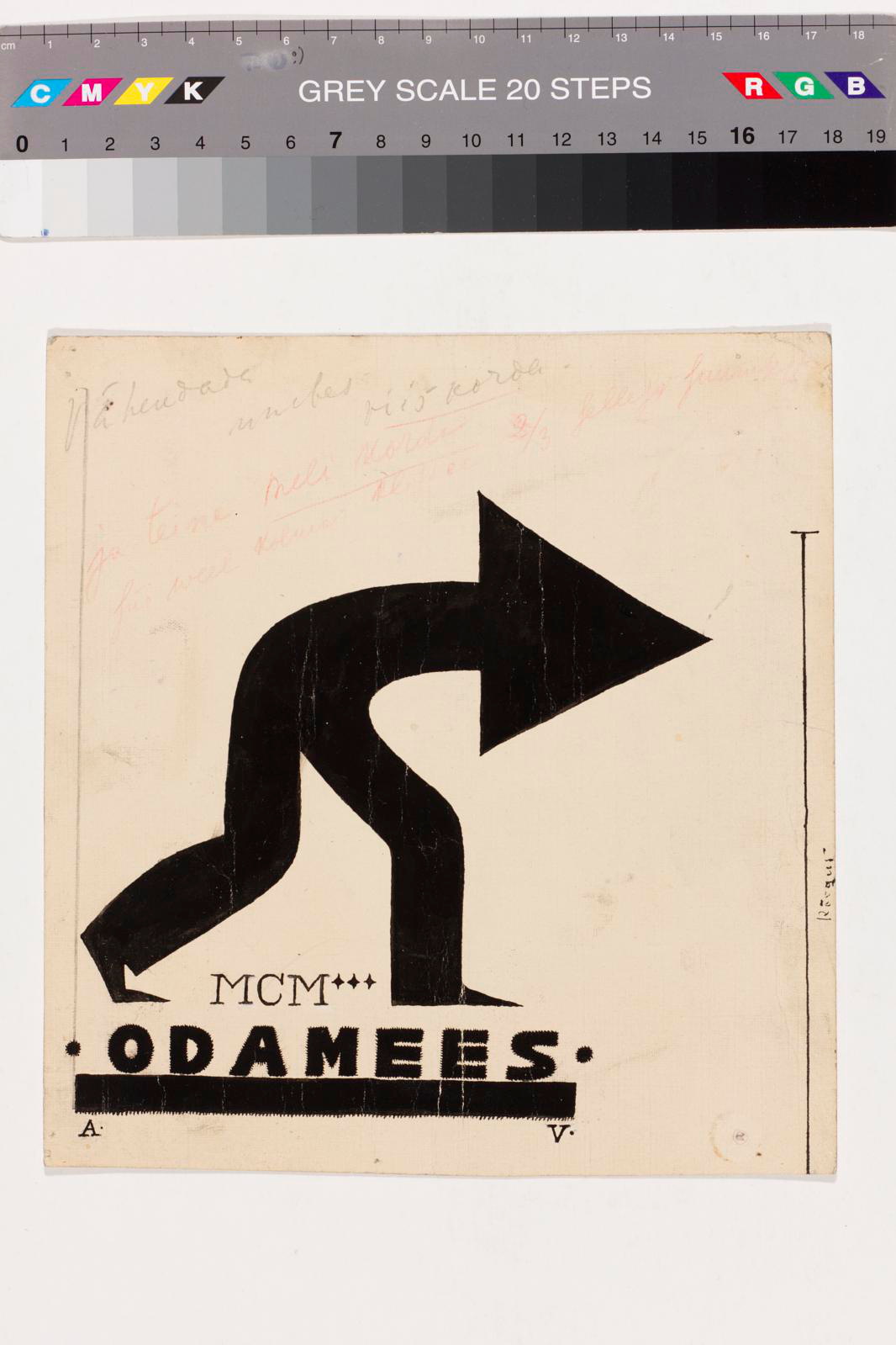 Ado (autor) Vabbe, Embleem "Odamees"