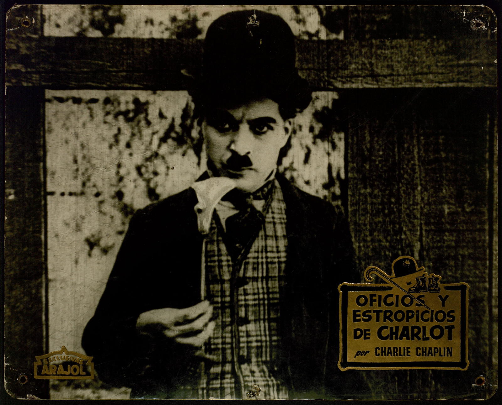 Desconegut, Oficios y estropicios de Charlot
