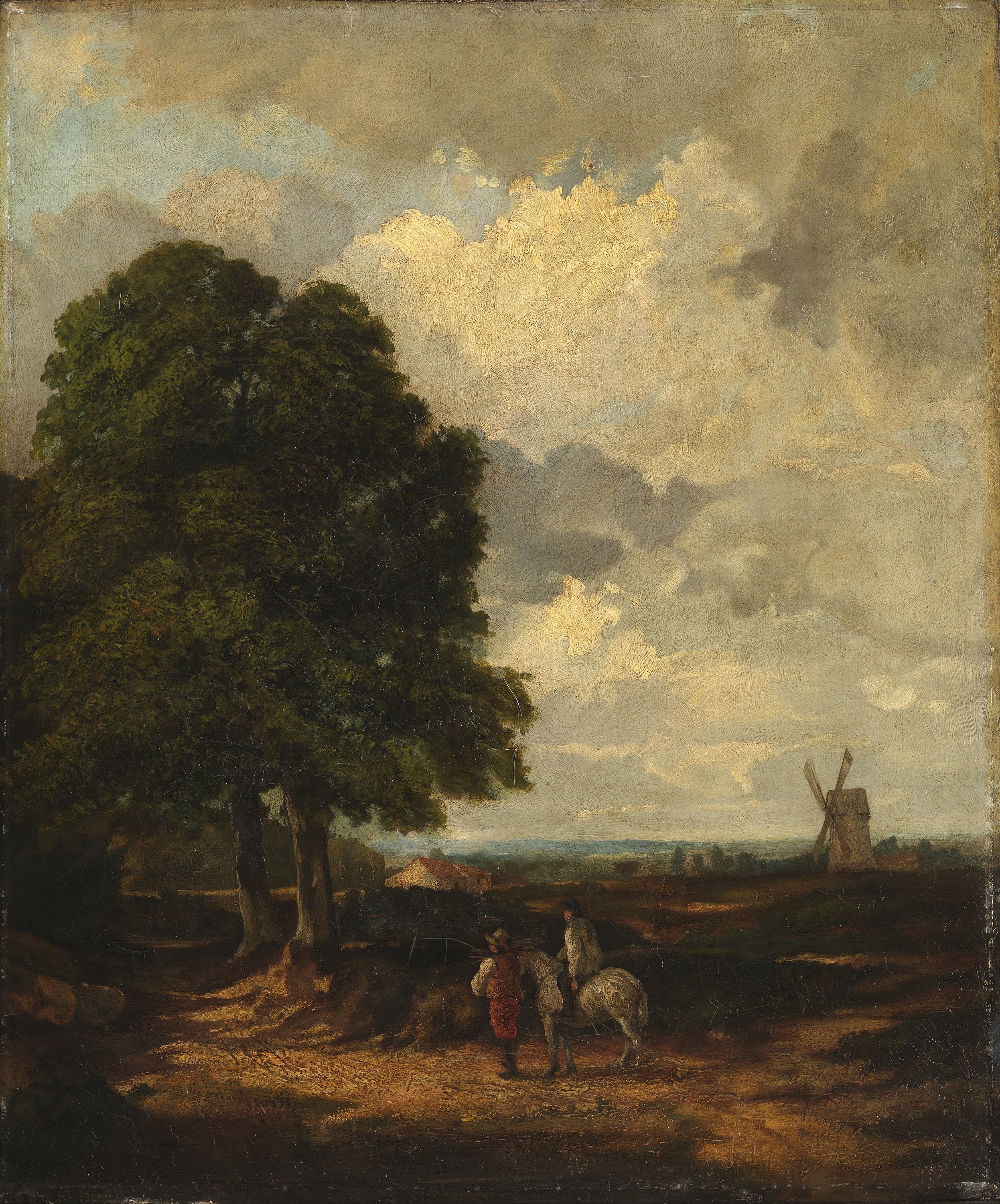 Unidentified, Spring Plowing near East Burgholt