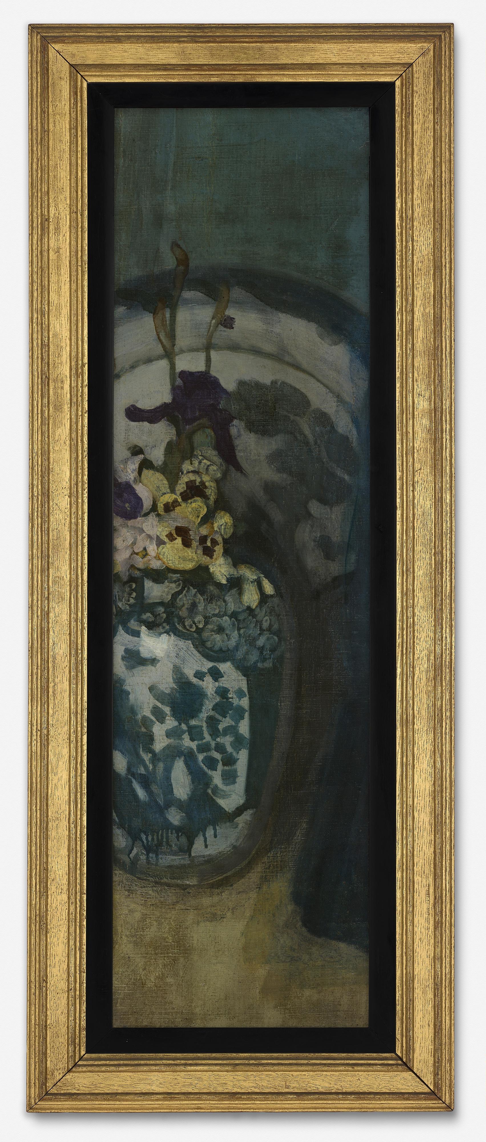 James McNeill Whistler, The Blue Girl (fragment): Purple and Blue