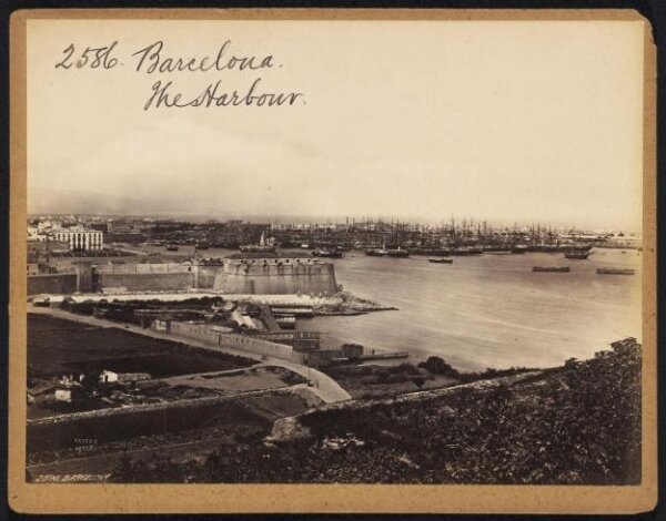 Francis Frith, Barcelona.  The Harbour