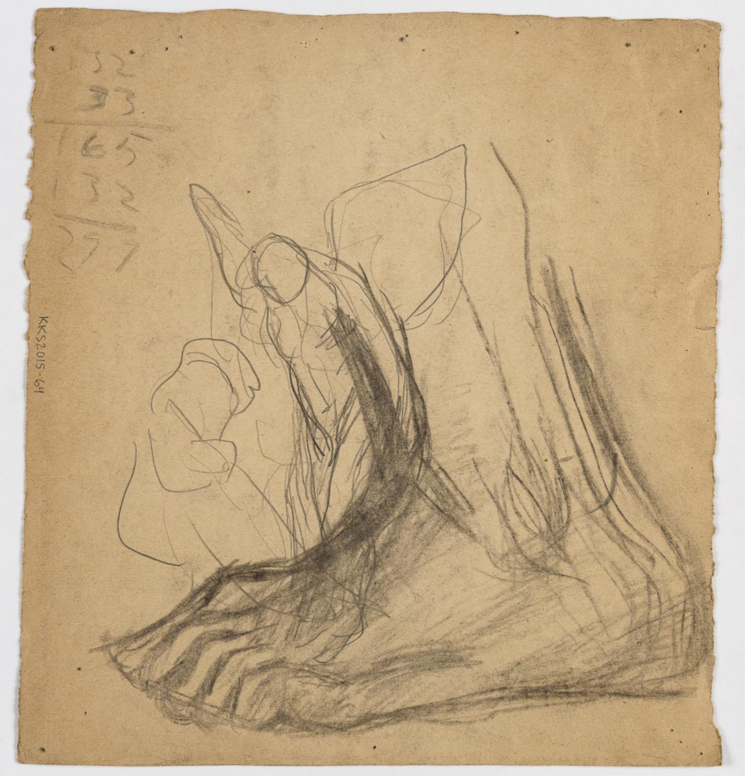 Oluf Hartmann, Studie af en fod