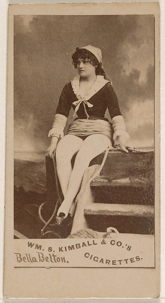 William S. Kimball & Company, Bella Betton, from the Actresses series (N203) issued by Wm. S. Kimball & Co.