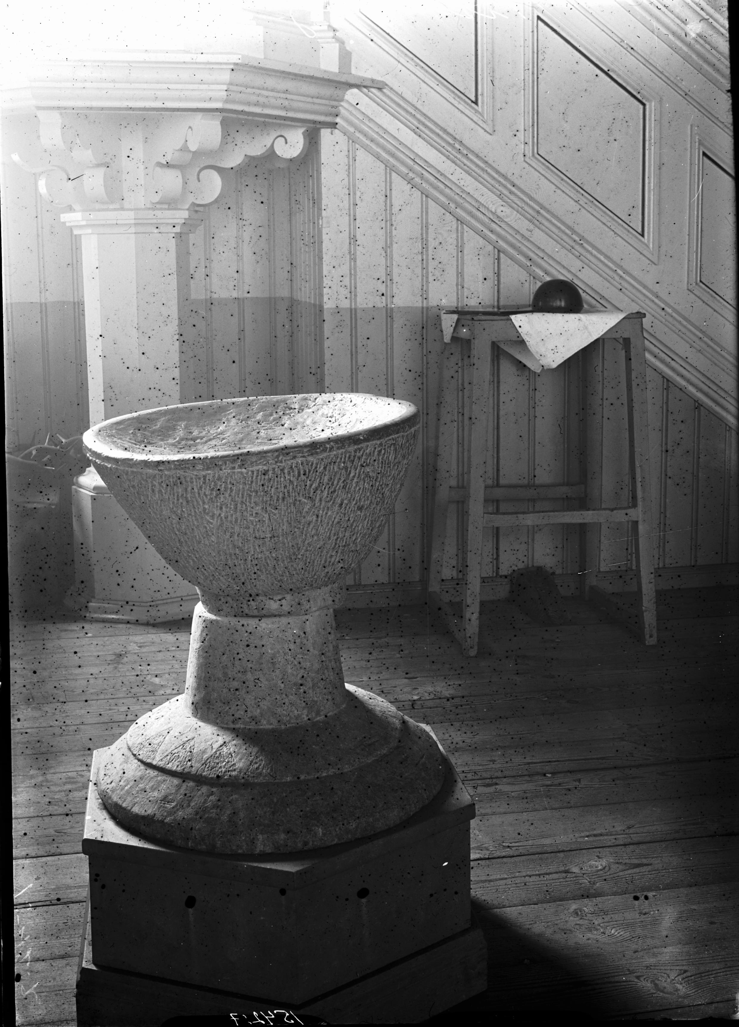 Bertil Waldén, Tisselskogs kyrka