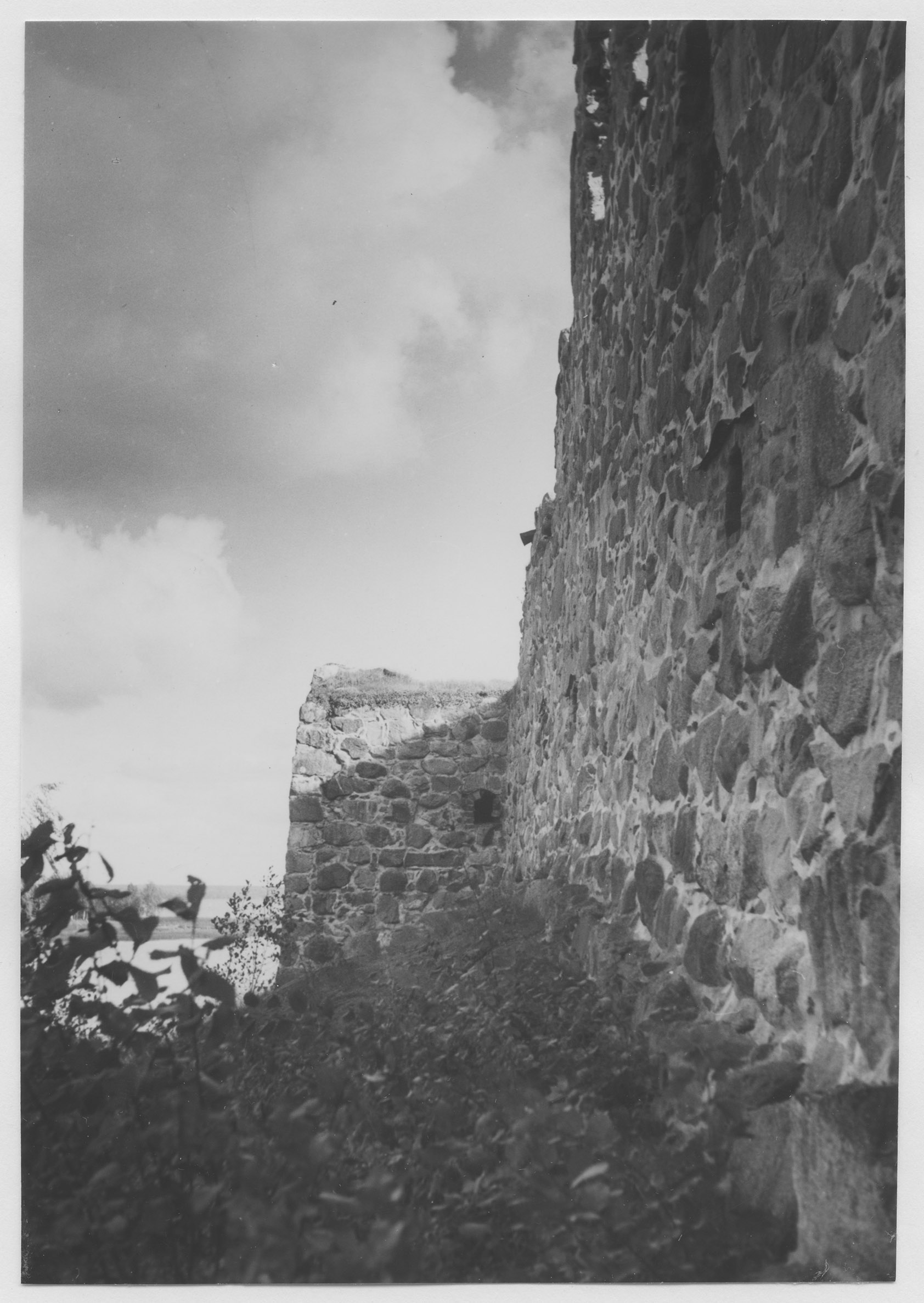 Mårten Sjöbeck, Mörby borgruin